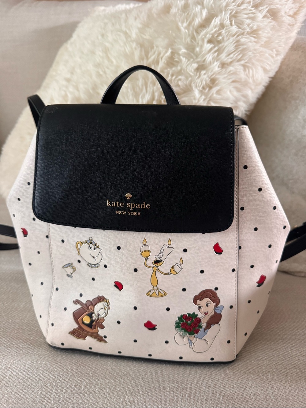 Disney X kate spade beauty and the beast Belle per backpack